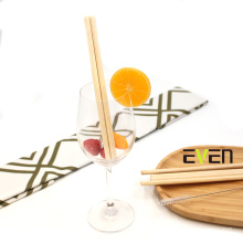 Canudo de bambu para beber Anhui EVEN orgânico ecológico de 20 cm de grau alimentício com logotipo personalizado